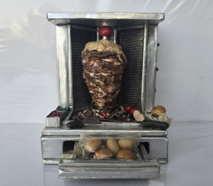 Handmade Shawarma Decoration Piece Stand